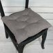 Подушка для стільців (40x40х6 см) "Хіт" колір сіро-бежевий 84-014