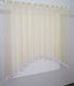 Арка (300х150см) грек-сетка с макраме На кухню, балкон цвет бежевый с белым 000к 51-124 Фото 3
