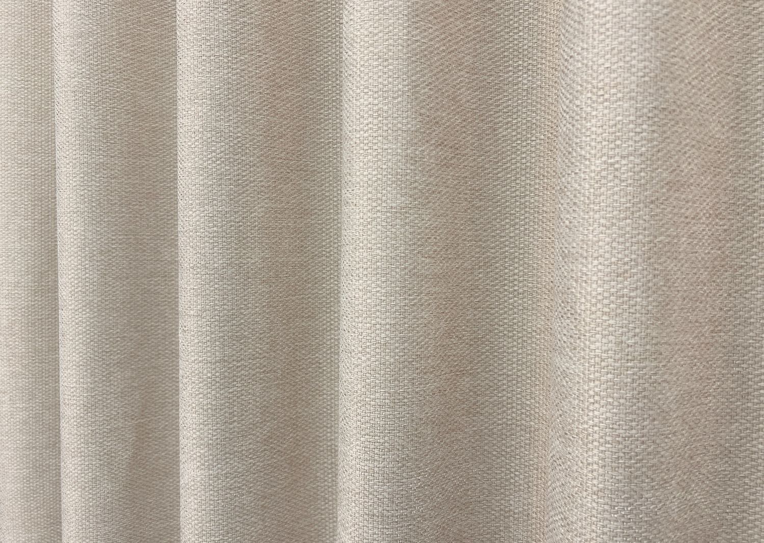 Комплект (2шт 1,5х3,0м) штор фактурний льон преміум, колекція &ldquo;Grand Linen&rdquo;, колір бежевий 2025ш 33-1024