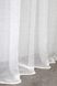 Тюль льон однотонний, колір білий 1108т Фото 8