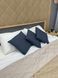 Подушка декоративная Decorator Sawana 40x40х11 см, цвет темно-синий (84-059) Фото 4