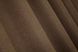 Комплект готових штор льон колір коричневий 1335ш Фото 6