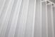 Тюль льон однотонний, колір білий 1108т Фото 7