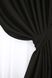 Шторна тканина блекаут, колекція "Midnight" колір чорний 1165ш Фото 6