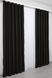 Шторна тканина блекаут, колекція "Midnight" колір чорний 1165ш Фото 7