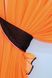 Кухонный комплект (330х170см) шторки с подвязками "Дуэт" цвет оранжевый с чёрным 060к 50-321 Фото 3