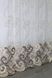 Тюль фатин, коллекции "Kort ADOR" с люрексовой нитью цвет золотистый с коричневый 1191т Фото 6