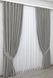 Комплект штор из ткани бархат цвет серый 1151ш Фото 3