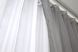Комплект "Компаньйон" из шифона цвет серый с белым 022дк (н122-н101) Фото 4