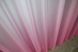 Тюль растяжка "Омбре" из органзы цвет белый с темно-розовым 1394т Фото 6