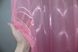 Тюль растяжка "Омбре" из органзы цвет белый с темно-розовым 1394т Фото 5