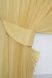 Кухонный комплект (330х170см) шторки с подвязками цвет золотистый с пудровым 101к 52-0023 Фото 4