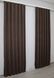 Комплект штор із тканини мікровелюр Diamont колір коричневий 1095ш Фото 5