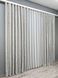 Комплект (2шт 1,5х2,8м) штор лен мрамор, коллекция "Pavliani ХО", цвет светло-серый 1263ш 33-0107 Фото 4