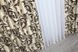 Комплект шторы блэкаут-софт, коллекция "Лилия" цвет бежевый 101ш (Б) Фото 6