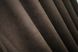 Комплект штор із тканини мікровелюр Diamont колір коричневий 1095ш Фото 9