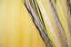 Кухонный комплект (330х170см) шторки с подвязками цвет желтый с черным 101к 52-0587 Фото 5