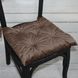 Подушка для стільців (40x40х6 см) "Broadway" колір коричневий 84-004