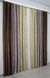 Комбинированные шторы з тканин лён цвет коричневый с какао-бежевым 016дк (1252-1040-1270ш) Фото 5