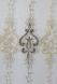 Тюль фатин, коллекции "Kort ADOR" с люрексовой нитью цвет золотистый с коричневый 1193т Фото 9