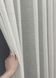 Тюль льон, колекція "Івонна" колір білий з срібним вкрапленням 1208т Фото 2