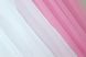 Кухонные шторки (400х170см) с подвязками цвет розовый с белым 096к 50-807 Фото 4