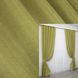 Комплект штор, коллекция "Лен Мешковина" цвет оливковый 106ш Фото 1