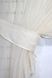 Кухонный комплект (290х170см) шторки с подвязками "Дует сетка" цвет терракотовый с бежевым 077к 50-191 Фото 3
