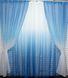Ткань батист "Омбре" цвет голубой с белым 508т 031дк Фото 4