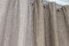 Комбіновані (2шт 1,4х2,7м) штори з тканини льон колір кавовий з капучіно 014дк (673-113ш) 10-564 Фото 6