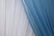 Кухонный комплект (330х170см) шторки с подвязками "Дуэт" цвет голубой с белым 060к 50-416 Фото 5