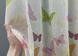Тюль батист з принтом "Метелики" колір різнобарвний 912т Фото 5