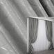 Комплект штор лен рогожка, коллекция "Савана" цвет серый 635ш Фото 1