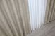 Комплект готових штор, льон мармур, колекція "Pavliani" колір сіро-бежевий 1177ш Фото 10