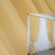 Атласні штори монорей колір золотистий 801ш Фото 1