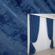 Комплект штор з тканини жаккард колекція "Sultan XO" Туреччина колір синій 1149ш