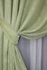 Комплект штор из ткани жаккард коллекция "Sultan YL" Турция цвет светло-оливковый 1367ш Фото 4
