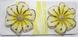 Магниты (2шт, пара) для штор, гардин "цветок" цвет жёлтый с золотистым 157м 81-068 Фото 5