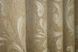 Комплект штор из ткани лен рогожка, коллекция "Лилия" цвет желтый 1375ш Фото 9