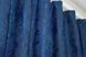 Комплект штор из ткани жаккард коллекция "Sultan XO" Турция цвет синий 1149ш Фото 6