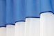 Кухонные шторы (280х170см) с ламбрекеном, на карниз 1-1,5м цвет белый с голубым 00к 59-552 Фото 4