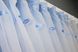 Кухонный комплект (330х170см) шторки с подвязками цвет голубой с белым 101к 52-0716 Фото 6