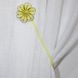 Магниты (2шт, пара) для штор, гардин "цветок" цвет жёлтый с золотистым 157м 81-068 Фото 4