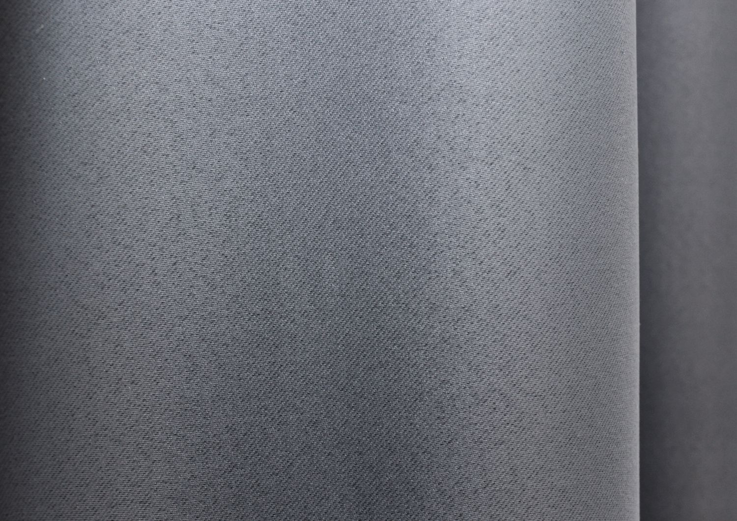 Комплект штор із тканини блекаут, колекція "Bagema Rvs" колір графітовий 1009ш, Графітовий, Комплект штор (2шт. 1,0х2,7м.), Класичні, Без ламбрекена, Довгі, 1 м., 2,7 м., 100, 270, 1,5 - 2 м., В комплекті 2 шт., Тасьма