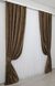 Комплект готовых штор, лен мрамор, коллекция "Pavliani ХО" цвет коричневый 1261ш Фото 3