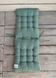 Подушка для стульев (40x120х4 см) двойная Decorator Соро цвет бирюзовый 84-109 Фото 3