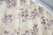 Комплект готовых льняных штор, коллекции "Прованс" цвет бежевый с сиреневым 219ш Фото 6
