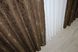 Комплект готових штор, льон мармур, колекція "Pavliani ХО" колір коричневий 1261ш Фото 7