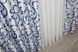 шторы из ткани блэкаут цвет серый с синим 1001ш(Б) Фото 7