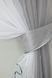 Кухонные шторки (400х170см) с подвязками цвет серый с белым 096к 50-766 Фото 3
